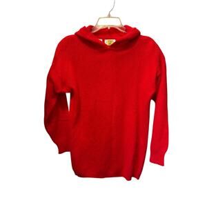 VTG Rafaela Hooded Sweater Made of Angora & Lambswool Size S